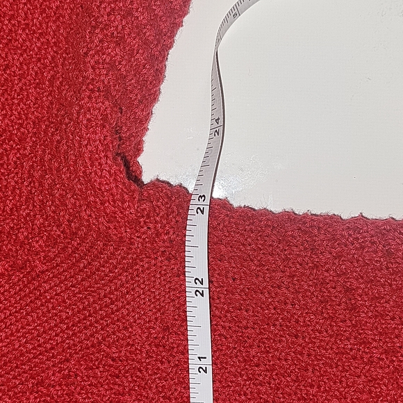 Pre-owned Red Lane Bryant Scoop Neck Sweater - Picture 9 of 10